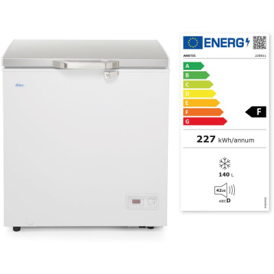 Pultový mrazák, Arktic, 140L, 230V/110W, 564x754x(H)845mm