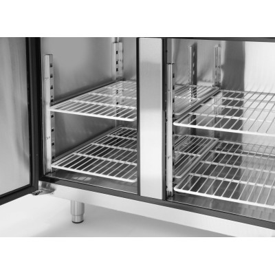Mrazicí pult, 2 dveře, Arktic, Profi Line, 215L, 230V/600W, 700x1360x(H)839mm