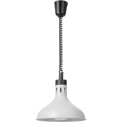 Výškově nastavitelná ohřívací lampa, zvonovitý tvar, HENDI, Bílá, 230V/250W, ⌀295x(H)207mm