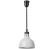 Výškově nastavitelná ohřívací lampa, kupolová, HENDI, Bílá, 230V/250W, ⌀250x(H)207mm