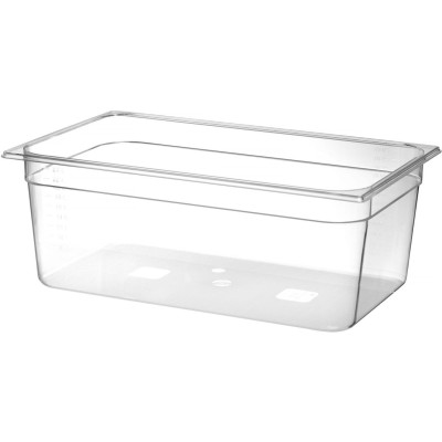 Nádoba GN 1/1 COOL, HENDI, COOL, GN 1/1, 26,4L, Průhledná, 530x325x(H)200mm
