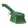 Kartáč mycí ruční krátká rukojet 270mm M/zelený 41942