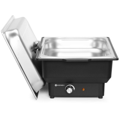Chafing dish elektrický Tellano, HENDI, Kitchen Line, GN 1/1, 9L, 230V/900W, 575x349x(H)278mm