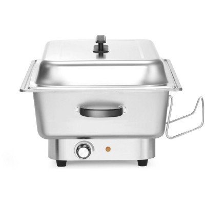 Elektrický ohřívač pokrmů Pollina, HENDI, Profi Line, 9L, Stříbrná, 230V/900W, 587x440x(H)273mm