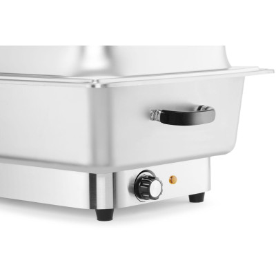 Elektrický ohřívač pokrmů Pollina, HENDI, Profi Line, 9L, Stříbrná, 230V/900W, 587x440x(H)273mm