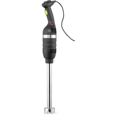 Sada: Tyčový mixér 350 s regulací rychlosti + šlehací metla + nástěnný stojan, HENDI, Kitchen Line, Černá, 230V/350W, 110x324x(H