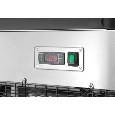 Vitrína se 2 policemi, Arktic, 230V/480W, 677x994x(H)1230mm