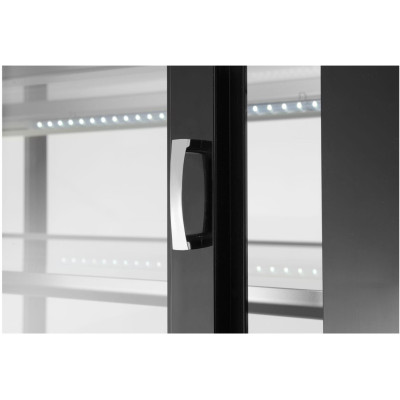 Vitrína se 2 policemi, Arktic, 230V/480W, 677x994x(H)1230mm