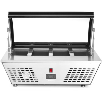 Volně stojící chladicí vitrína, Arktic, 230V/105W, 615x775x(H)235mm