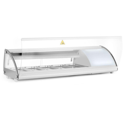 Stojan na sushi 5x GN 1/3, Arktic, 230V/160W, 445x1307x(H)327mm
