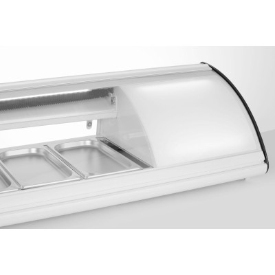 Stojan na sushi 5x GN 1/3, Arktic, 230V/160W, 445x1307x(H)327mm
