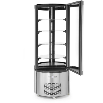 Chladicí vitrína, kulatá, Arktic, 230V/460W, ⌀680x(H)1755mm