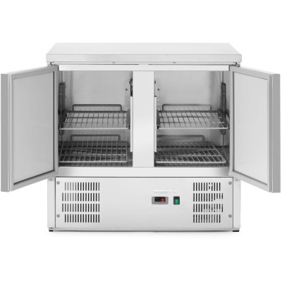 Chladicí pult, dvoudveřový, Arktic, 146L, 230V/143W, 700x900x(H)850mm