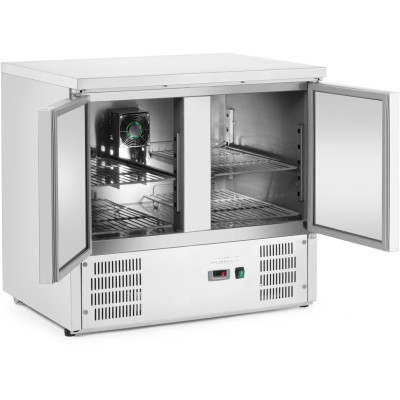 Chladicí pult, dvoudveřový, Arktic, 146L, 230V/143W, 700x900x(H)850mm