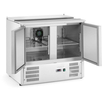 Saladety chladící stoly s odklápěcím víkem, Arktic, 146L, 230V/145W, 700x900x(H)860mm