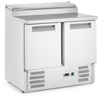 Dvoudveřový chladicí stůl s nástavcem, Arktic, 146L, 230V/143W, 700x900x(H)990mm