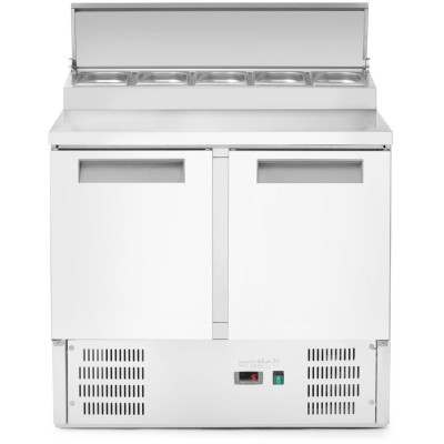 Dvoudveřový chladicí stůl s nástavcem, Arktic, 146L, 230V/143W, 700x900x(H)990mm
