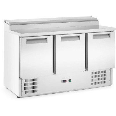 Třídveřový chladicí stůl s nástavcem, Arktic, 219L, 230V/152W, 700x1365x(H)990mm