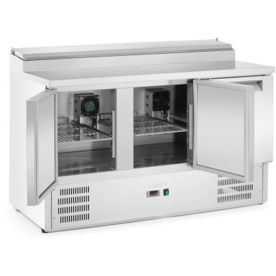 Třídveřový chladicí stůl s nástavcem, Arktic, 219L, 230V/152W, 700x1365x(H)990mm