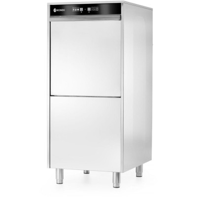 Myčka nádobí na hrnce a tácy 50x60 - elektronicky řízená, s dávkovačem mycího prostředku a vypouštěcím čerpadlem, HENDI, Kitchen