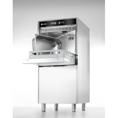 Myčka nádobí na hrnce a tácy 50x60 - elektronicky řízená, s dávkovačem mycího prostředku a vypouštěcím čerpadlem, HENDI, Kitchen