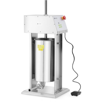 Elektrický stroj na plnění klobás, HENDI, 15L, 230V/60W, 450x350x(H)750mm