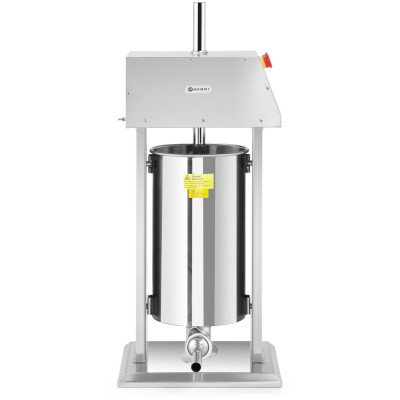 Elektrický stroj na plnění klobás, HENDI, 15L, 230V/60W, 450x350x(H)750mm