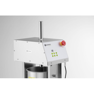 Elektrický stroj na plnění klobás, HENDI, 15L, 230V/60W, 450x350x(H)750mm