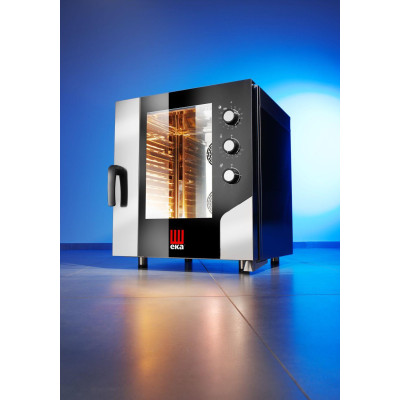 Konvektomat Millennial Smart Gastro, 7x GN 1/1 - elektromechanicky ovládaný, elektrický, Tecnoeka, Millennial Smart, 400V/10400W