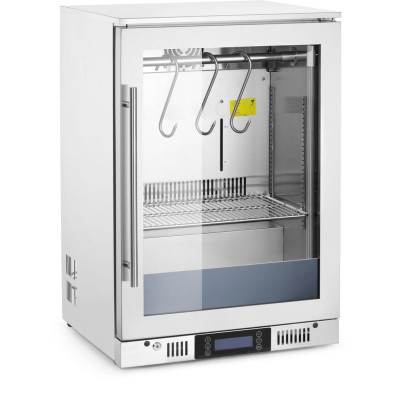 Skříň pro suché zrání masa, pod pracovní plochu., Arktic, 138L, Stříbrná, 230V/350W, 545x600x(H)900mm