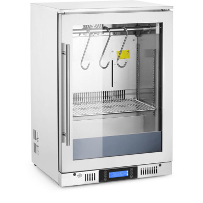 Skříň pro suché zrání masa, pod pracovní plochu., Arktic, 138L, Stříbrná, 230V/350W, 545x600x(H)900mm