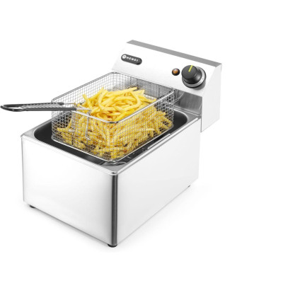 Koš na fritování, HENDI, 205815 205853, 6L, 454x185x(H)199mm