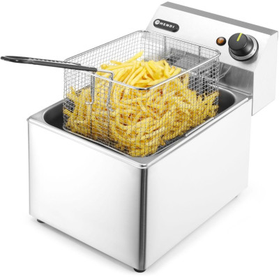 Koš na fritování, HENDI, 205822 205839, 8L, 238x190x(H)140mm