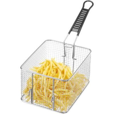 Koš na fritování, HENDI, 205822 205839, 8L, 238x190x(H)140mm