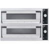 Podnosy 44 Skleněná pec na pizzu, Prismafood, 400V/13800W, 1100x1080x(H)745mm