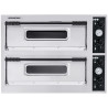 Pec na pizzu BASIC SLIM, Prismafood, 2 komory, 400V/12000W, 1305x600x(H)745mm