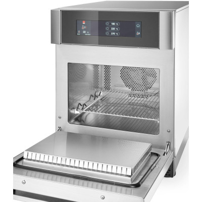 Vysokorychlostní trouba, Tecnoeka, Stříbrná, 230V/3680W, 420x632x(H)630mm