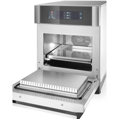 Vysokorychlostní trouba, Tecnoeka, Stříbrná, 230V/3680W, 420x632x(H)630mm