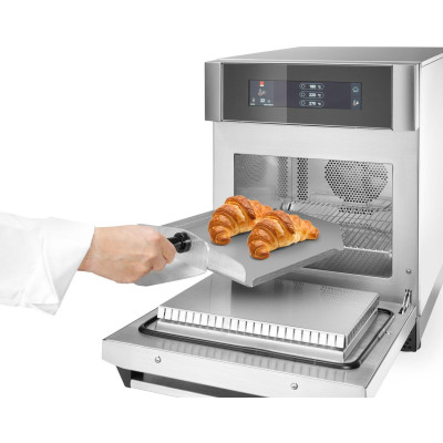 Vysokorychlostní trouba, Tecnoeka, Stříbrná, 230V/3680W, 420x632x(H)630mm