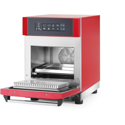 Vysokorychlostní trouba, Tecnoeka, Červená, 230V/3680W, 420x632x(H)630mm