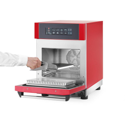 Vysokorychlostní trouba, Tecnoeka, Červená, 230V/3680W, 420x632x(H)630mm