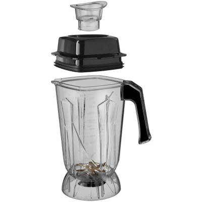 Barový mixér s krytem, HENDI, 2,5L, Černá, 230V/1680W, 250x300x(H)540mm
