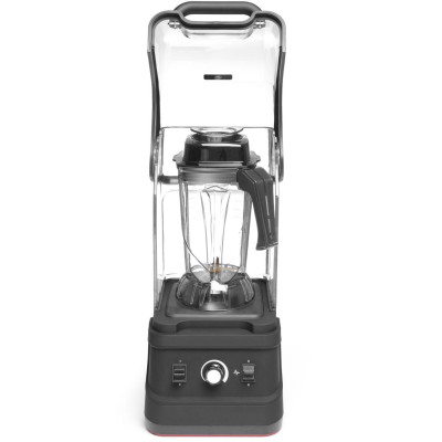Barový mixér s krytem, HENDI, 2,5L, Černá, 230V/1680W, 250x300x(H)540mm