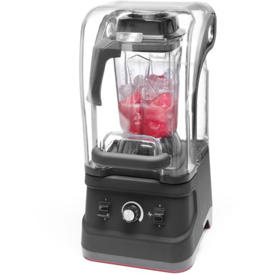 Barový mixér s krytem, HENDI, 2,5L, Černá, 230V/1680W, 250x300x(H)540mm