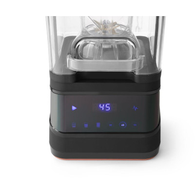 Digitální barový mixér se zvukovým omezením , HENDI, 2,5L, Černá, 230V/1680W, 250x300x(H)546mm