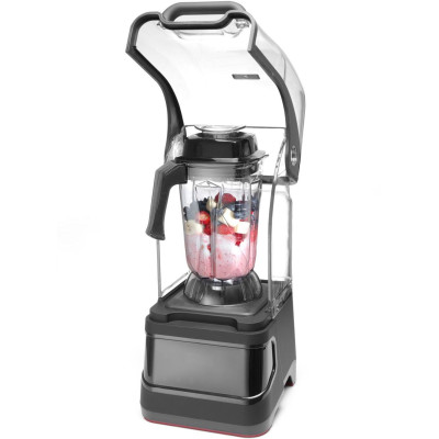 Digitální barový mixér se zvukovým omezením , HENDI, 2,5L, Černá, 230V/1680W, 250x300x(H)546mm