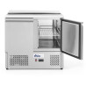 Dvoudveřový chlazený salátový stůl s odklápěcím víkem, Arktic, 169L, 230V/310W, 700x915x(H)875mm