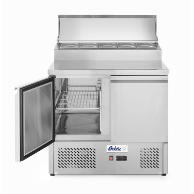 Dvoudveřový chladicí stůl s prodloužením, Arktic, 169L, 230V/310W, 700x915x(H)1030mm