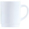 Hrnek Restaurant, Arcoroc, 0,25L, Bílá, 6 ks, ⌀72x(H)89mm