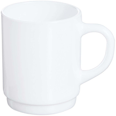 Hrnek Restaurant, Arcoroc, 0,25L, Bílá, 6 ks, ⌀72x(H)89mm